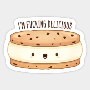 Ice Cream Sandwich Sticker